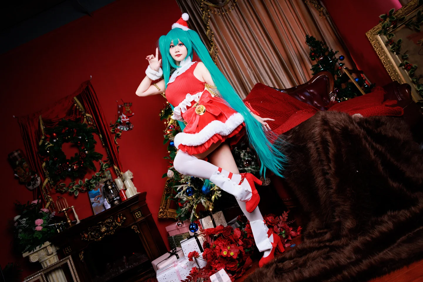 阿雪雪 - No.035 初音圣诞 [62P,3V-2.79GB] tg@simisebaisi 【丝足阁】18.webp